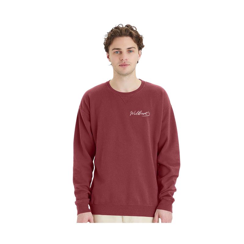 Crimson Fall Tractor Logo Crewneck