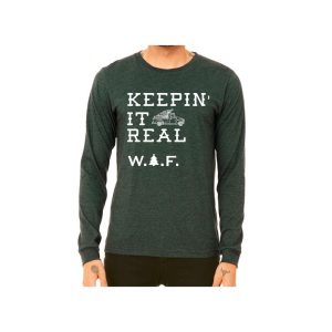 Green Keepin It Real Long Sleeve