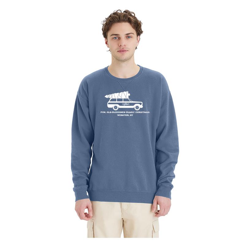Saltwater Old-Fashioned Christmas Crewneck